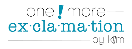 one more exclamation newsletter logo