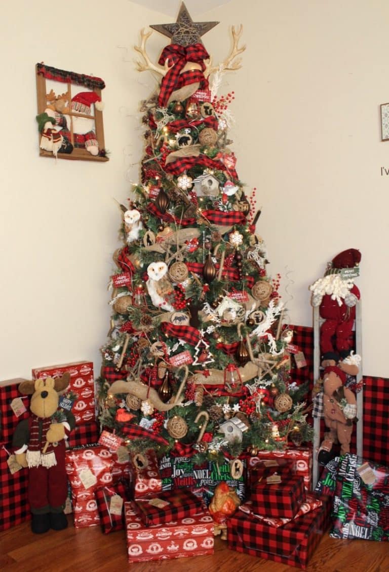 DIY Woodland Theme Christmas Ornaments