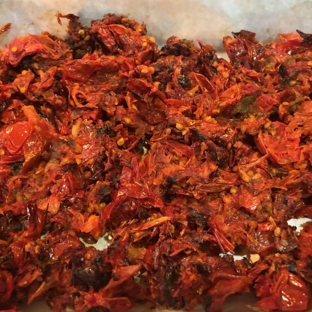 Oven-baked Tomatoes Done