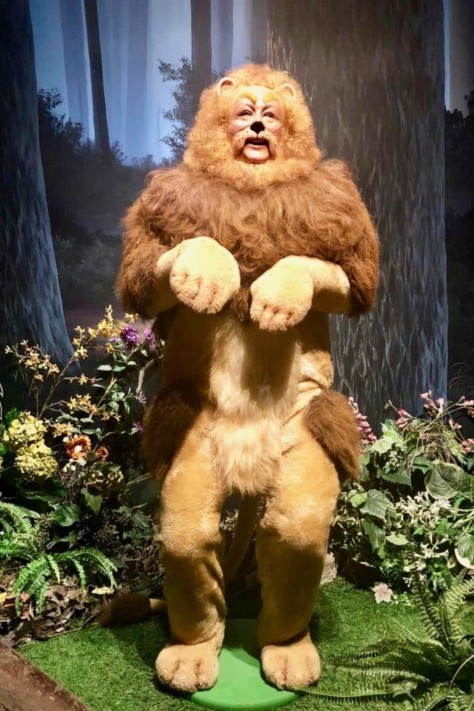 Wizard of Oz Museum Lion