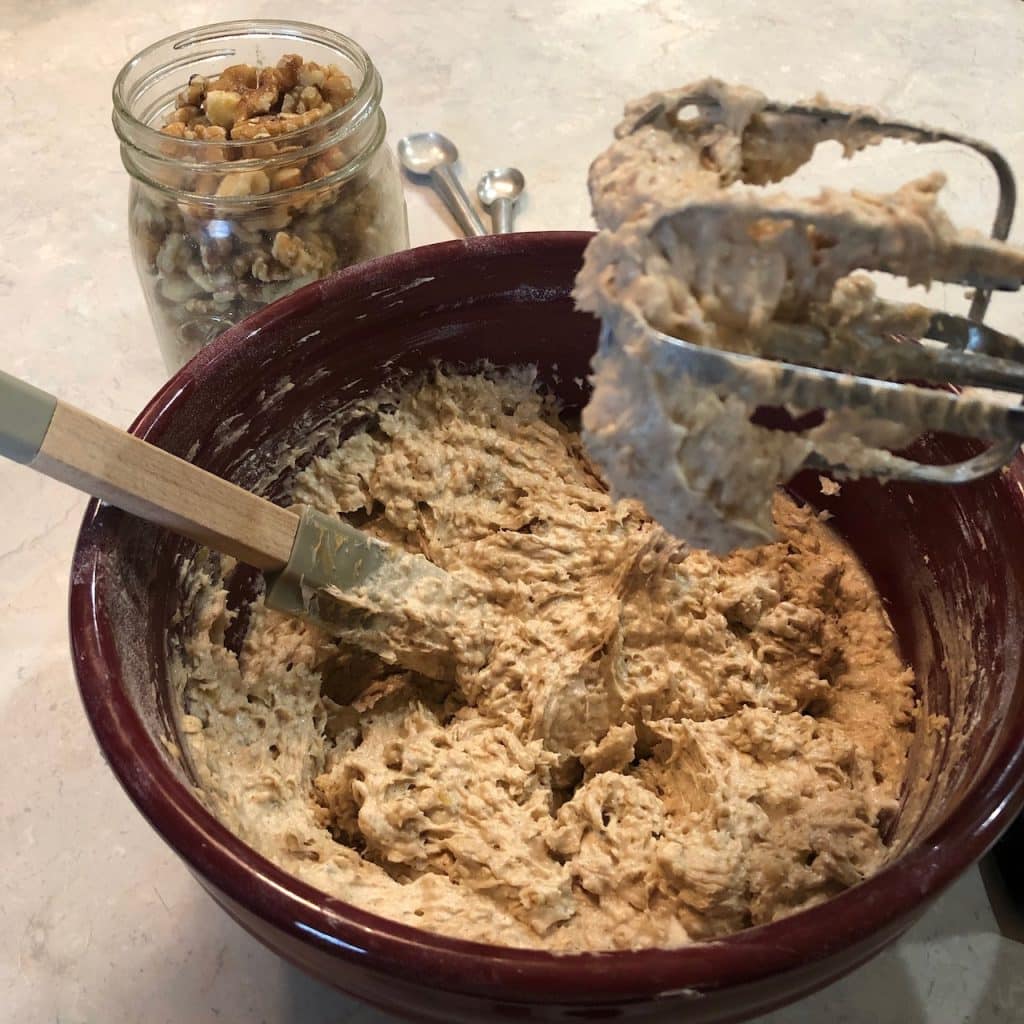 Banana Walnut Cookies