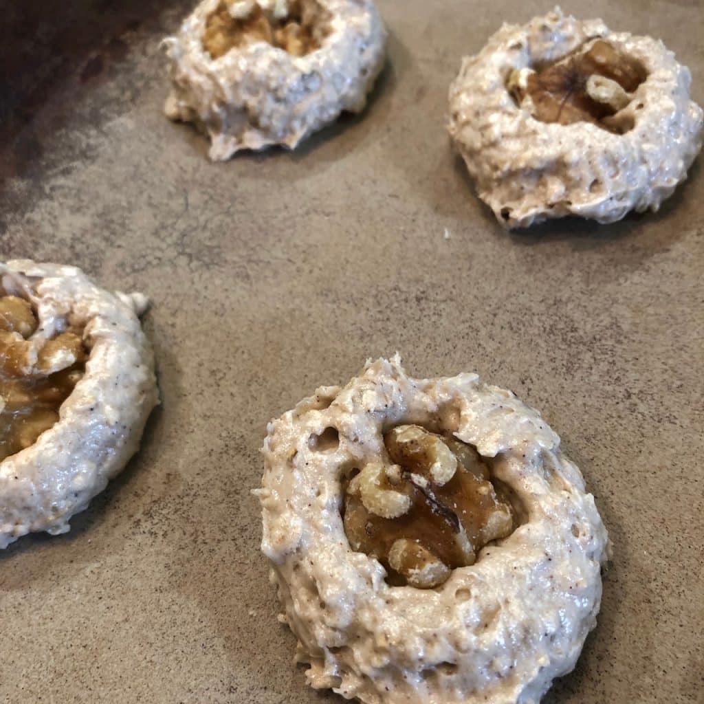 Banana Walnut Cookies