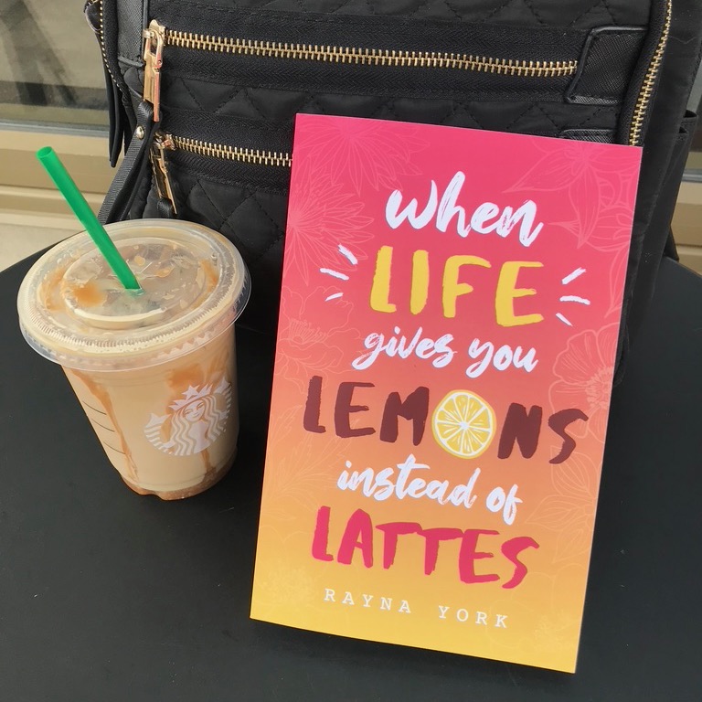 Latte with book
