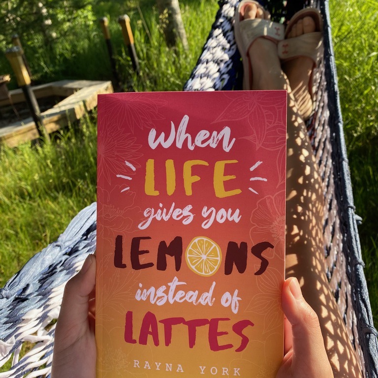 Relaxing hammock read book