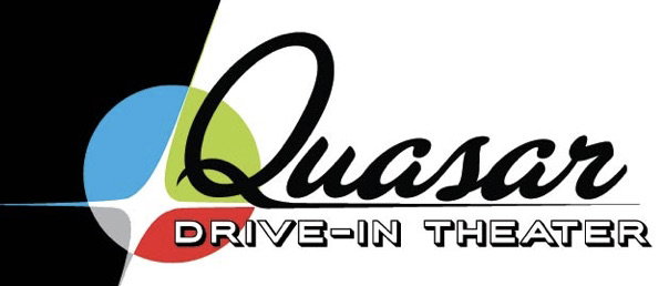 Logo for the Quasar Drive-In Theater