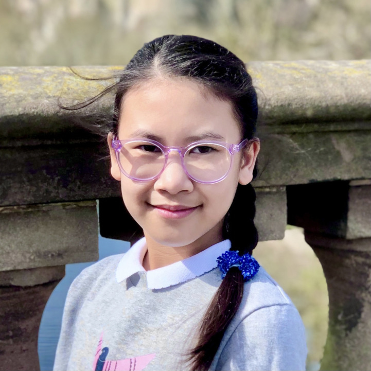 picture of ten year old Thalia