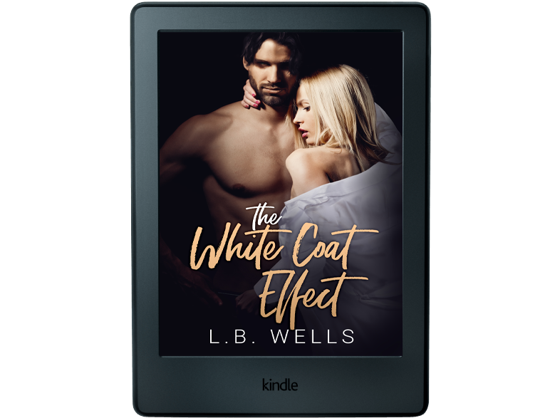 kindle cover of the white coat effect