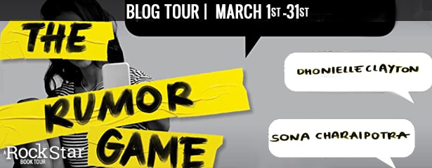 The Rumor Game Blog Tour Banner