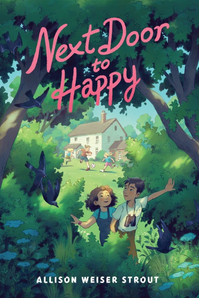 Next Door to Happy book cover by Allison Weiser Strout