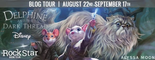 blog tour schedule for Delphine & The Dark Thread