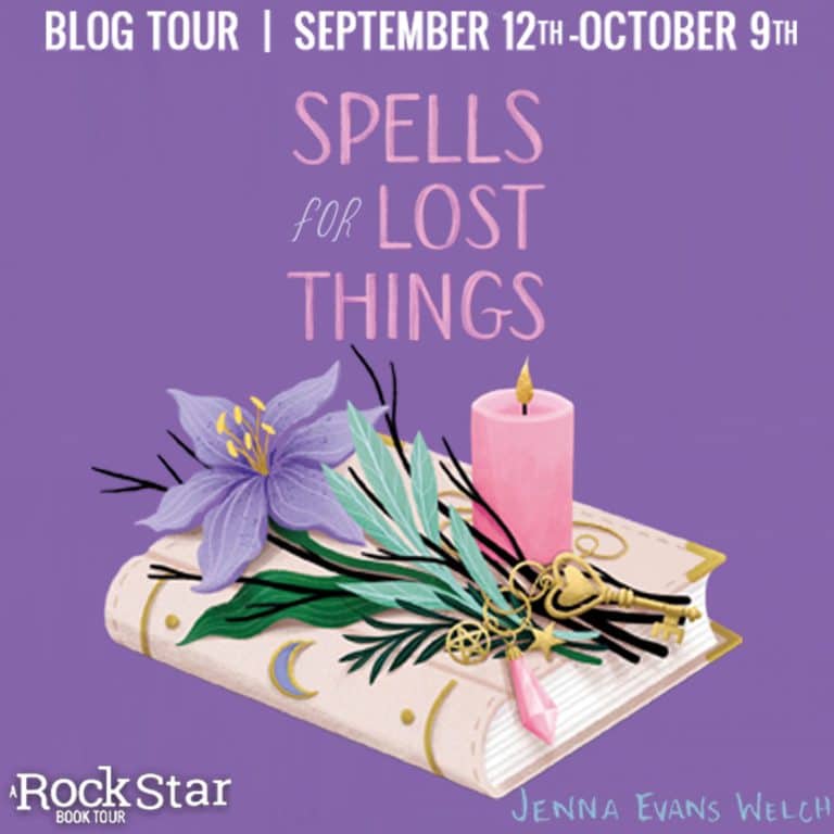 spells for lost things book cover and blog tour schedule