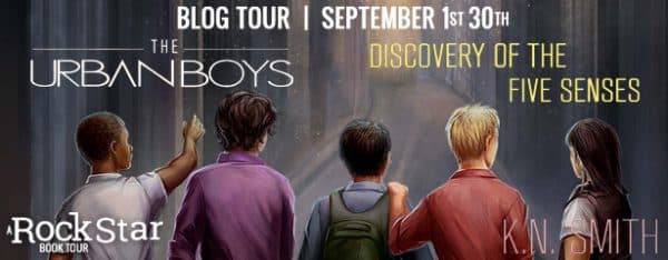 urban boys discovery of the five senses book blog tour
