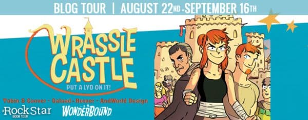 book blog tour for wrassle castle