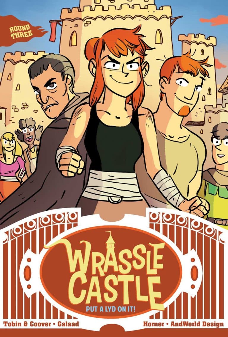 wrassle castle put a lyd on it book cover
