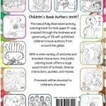 From the heart color book cover for charity