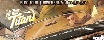 book blog header we ride titans