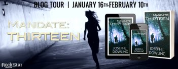 Mandate Thirteen book blog tour schedule