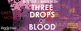 blog tour for Three Drops of Blood