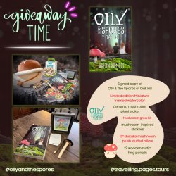 olly and the spores giveaway graphic