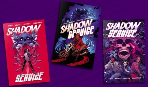 Shadow Service Book Cover Volume 1 2 and 3