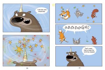 Bizard the Bear Wizard illustration