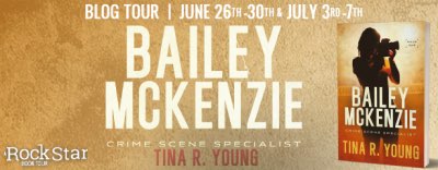 Bailey McKenzie crime scene specialist book tour schedule
