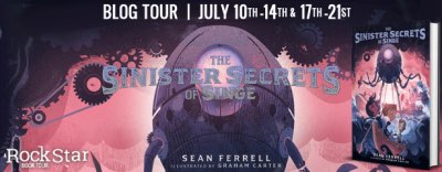 Sinister Secrets of Singe book tour schedule