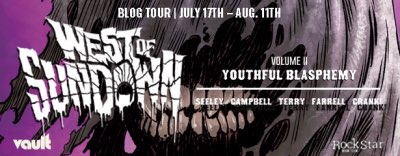Youthful Blasphemy blog tour schedule