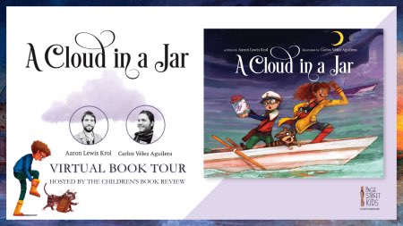 A Cloud in a Jar book tour header and schedule banner