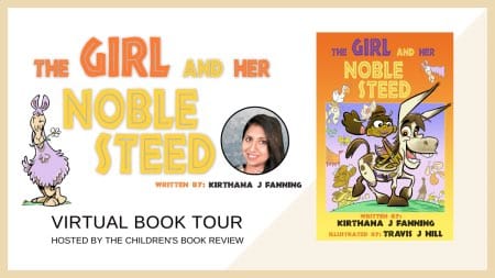 The Girl and Her Noble Steed book tour schedule heading
