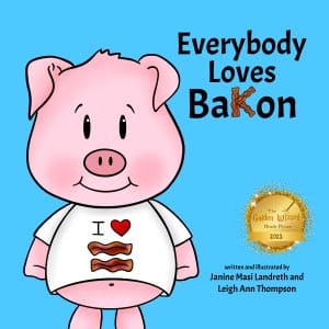 everybody loves bakon book cover for Once Upon a Plate