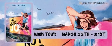 Not Your Average Jo book tour header