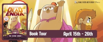 deadendia: book tour banner