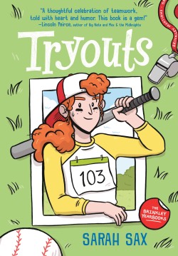 Tryout middle grade graphic novel book cover