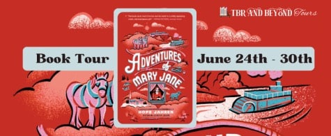 adventures of Mary jane book tour schedule banner