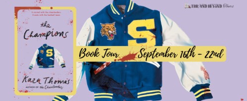 The Champions book tour header