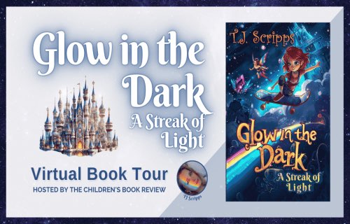 Glow in the Dark book Blog tour schedule header