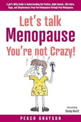 Let's talk menopause book cover
