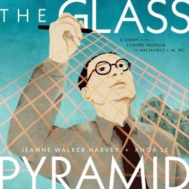 the glass pyramid book cover louvre museum paris france