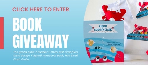 RESCUE CLICKITY CLACK giveaway header