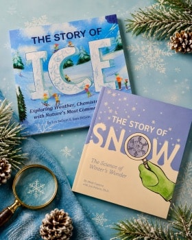 The Story of Ice - The Story of Snow book covers
