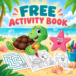 Peter the Turtle Free Activity Book